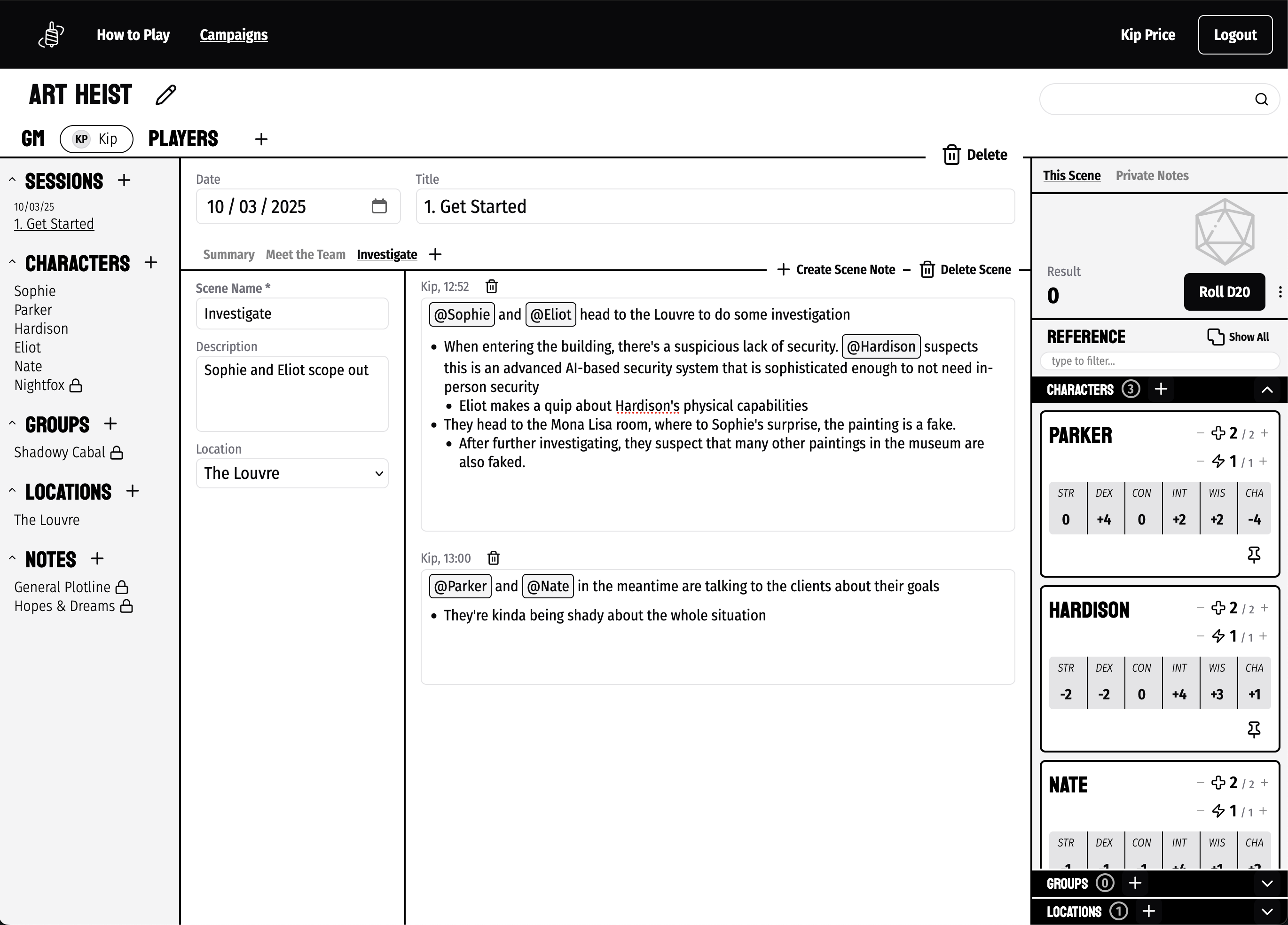 screenshot of Spindle
